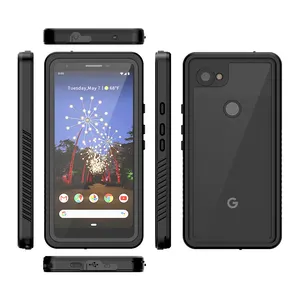 For Google Pixel 3a XL IP68 Waterproof Case, Full-body Rugged Phone Case Cover with Screen Protector for Google Pixel 3a XL