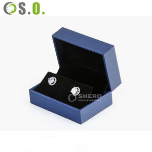 Boîte à bijoux de luxe noire pour collier, bracelet, boucles d'oreilles et bague, ensemble de bijoux, boîte personnalisée avec logo, boîte à bijoux haut de gamme - Product Image 5