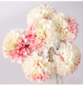 Vente flash - Bouquet de fleurs artificielles blanches pour la décoration de la maison - Nouvel An chinois - Product Image 3