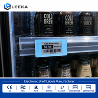 LEEKA Etiqueta Electrónica de Precio para Estantes de 2.13 Pulgadas, de Baja Temperatura, con Pantalla de Papel Electrónico, para Proyectos de Congeladores de Tiendas de Abarrotes