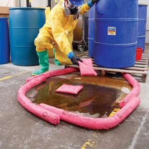 NEW PIG - HA1010 HAZ <b>MAT</b> <b>Absorbent</b> dikes - EAN 036226000135 <b>ABSORBENT</b> PRODUCTS - Product Image 2