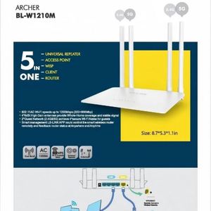 Routeur sans fil double bande LB-Link BL-W1210M 11AC 1200Mbps 2.4G/5G, routeur intelligent, répéteur Wifi, extension AP, routeur sans fil 4G - Product Image 5