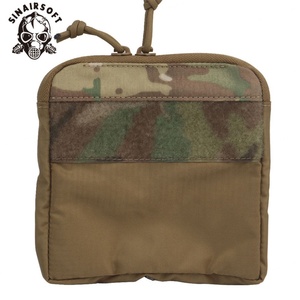 Chaleco Táctico Delgado con Bolsillo Canguro y Bolsa con Cremallera, Almacenamiento de Equipo Deportivo para Exteriores, Accesorio de Caza con Solapa Delantera DOPE - Product Image 1