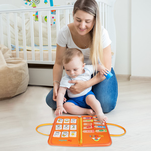 2026 Tablero Sensorial Montessori de Fieltro de Gran Venta para Niños Pequeños, Tablero Educativo Sensorial, Libro de Aprendizaje para Niños Pequeños - Product Image 6
