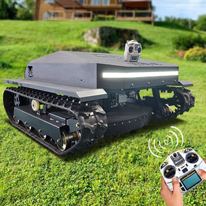 <span class=keywords><strong>Robot</strong></span> tondeuse à gazon tout-terrain entièrement automatique HUADA, autopropulsé, multifonctionnel, chenille, télécommande, 4 temps, sans fil, CE - Product Image 2