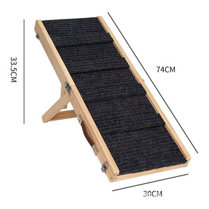 <span class=keywords><strong>Escalera</strong></span> Plegable Portátil de Madera para Mascotas, Rampa de Madera para Perros - Product Image 6
