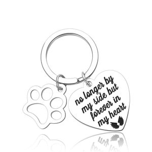Llavero con Forma de Corazón y Huella de Perro, el Mejor Regalo para Mamás de Bulldog Francés - Product Image 5