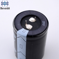 Bevenbi 22000uf 1000mfd 400v Condensateur électrolytique à borne enfichable pour amplificateur de puissance Cvr