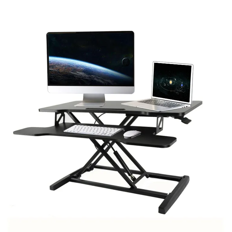 2020 shared office_desk_organizer dual lcd monitor desk mount stand heavy duty desk stand