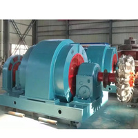 Generator Turbin Pelton Kepala Air Tinggi 105m 50KW-2000KW Bersertifikasi ISO9001 CE CJA475-W-65/1*6.5 0.125m/s
