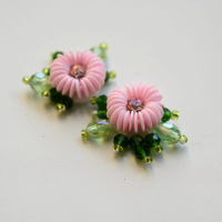 Patchs brodés de strass pour vêtements, à coudre soi-même, appliques florales artisanales, accessoires vestimentaires