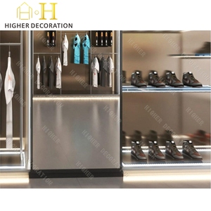 Heavy Duty Rolling <strong>Clothing</strong> Rack <strong>for</strong> Boutique Commercial Use With <strong>Rail</strong> Design <strong>for</strong> Maximum Garment Storage and Easy Mobility - Product Image 2