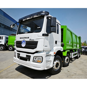รถบรรทุกอัดขยะ Shacman H3000 8x4 ความจุ 27 ลูกบาศก์เมตร สำหรับเก็บขยะในเมืองประจำวัน - Product Image 1
