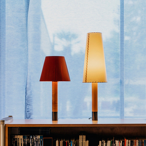 Table Lamp E27 LED Solid Wood Base Mid Century Style Desk Bedside <b>Lighting</b> - Product Image 2