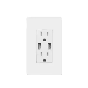 china electrical wall socket usb port tamper wall socket usb with wall panel