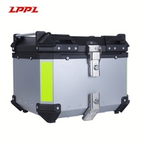 Personnalisation prise en charge, valises pour moto, accessoires de moto en aluminium, boîte de rangement pour moto