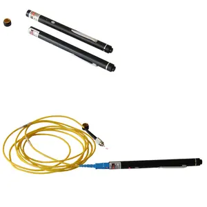 光纤电缆测试仪工具红色光源5-30mw红色光笔视觉故障定位器电缆故障查找器