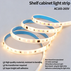 Bande lumineuse <span class=keywords><strong>LED</strong></span> sans fil 220V SMD2835, étanche <span class=keywords><strong>IP44</strong></span>, 120 <span class=keywords><strong>LED</strong></span>, <span class=keywords><strong>ruban</strong></span> flexible en PVC, 3000K-6000K/R/G/B/Y, 50000 heures - Product Image 1