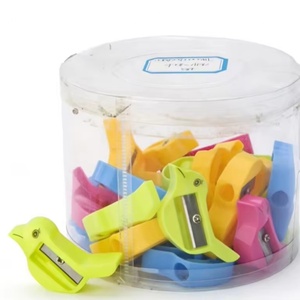 Sacapuntas de Lápices con Forma de Animal de Dibujos Animados para Estudiantes, Venta al por Mayor de Fábrica, Sacapuntas Creativo Mini de 1 Orificio - Product Image 1