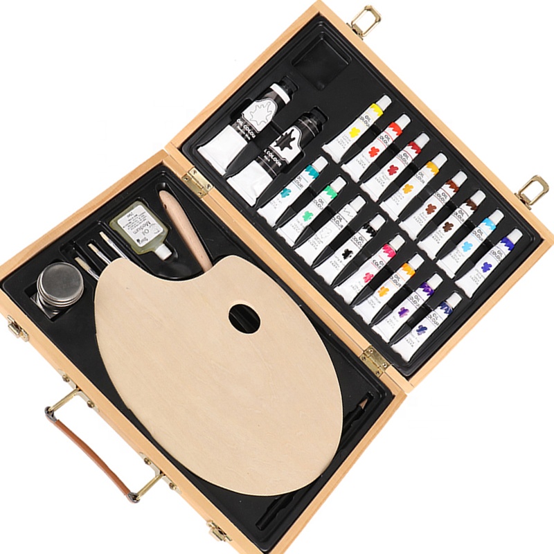 Художественный набор с палеткой ножей деревянная палитра 2B HB карандаш инструменты для рисования для детей и взрослых принадлежности для рисования набор для рисования //