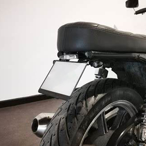 Waximoto fit pour <span class=keywords><strong>Triumph</strong></span> <span class=keywords><strong>Bonneville</strong></span> T100 <span class=keywords><strong>SCRAMBLER</strong></span> aftermarket aluminium numéro plaque d'immatriculation support garde-boue éliminateur queue bien rangé - Product Image 6