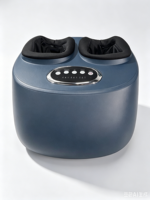 Masseur de pieds pour la maison et le bureau, shiatsu, pétrissage profond, vibrant, avec prise, chaleur confortable, appareil relaxant pour les pieds