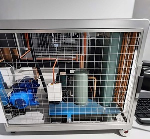 Secador de congelación eléctrico certificado CE Secador de congelación al vacío de alimentos de secado rápido Capacidad de 10 bandejas Nuevo para granja de plantas de fabricación - Product Image 2