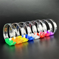Top Vente LED Glow Bracelets Glow in the Dark Party Supplies Bracelets lumineux pour les concerts de Noël Festivals Prix de jeu