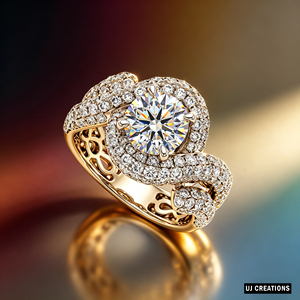 <b>Custom</b> Silver/10K/14K/18K Solid Gold 2 Carat VVS-VS Quality Round Lab Grown Brilliant Cut Diamond engagement <b>Ring</b> - Product Image 6