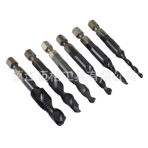 Drill And Tap Integrated Composite Bit 1/4 Hex Shank HSSCO Metal Drilling Twist Drill Bit Set - Product Image 4