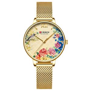 Montre minimaliste pour femme, sport, affaires, mode, alliage, quartz, résistante à l'eau, avec cadran en verre, affichage par aiguilles - Product Image 2