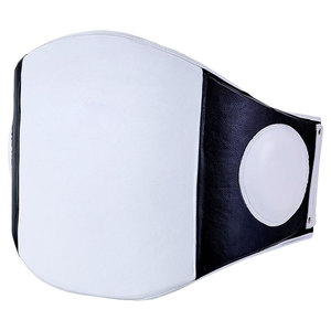 Protector de Vientre de Cuero para Boxeo, Diseño Profesional, Alta Calidad, Color Sólido, Directo de Fábrica - Product Image 3
