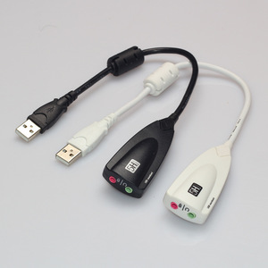Carte son externe USB 7.1 canaux stéréo pour ordinateur portable, ordinateur de bureau, jeux, musique - Product Image 1