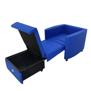 Silla Cama Plegable Convertible Moderna para Acompañante Médico con Tapicería Suave y Lavable - Product Image 4
