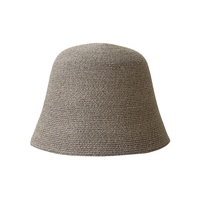 SY HATS Sombrero de cubo de paja de papel Sombrero plegable de protección solar de verano para mujer OEM personalizado disponible