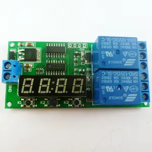 KC22B02 _ 12V DC 12V 2 Ch Multifunktions-Delay-Timer-Modul Verzögerung relais Controller Motor Reverse Cycle Loop Timer Inter lock Board