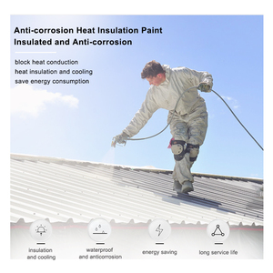 Thành phần duy nhất phun sơn cách nhiệt kết thúc sơn cho kết cấu thép và mái nhà - Product Image 4