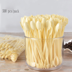 Spoons Plastic 13cm Length Disposable Spoons Plastic Cutlery Eco Cutlery Disposable Biodegradable Spoons