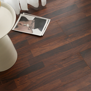 Plancher stratifié commercial certifié CE, <span class=keywords><strong>à</strong></span> trois couches, aspect bois, en chêne blanc laqué UV, qualité ABC, étanche, <span class=keywords><strong>à</strong></span> clipser - Product Image 2