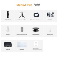 Escáner Láser 3D Multilínea de Alta Precisión de Grado Industrial Portátil REVOPOINT MetroX Pro