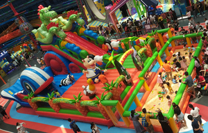 Meilleur prix Location commerciale gonfler parc <span class=keywords><strong>de</strong></span> saut d'air pour enfants Bac à <span class=keywords><strong>sable</strong></span> intérieur et gonfler parc gonflable - Product Image 4