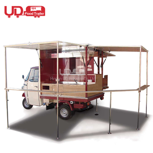 गर्म बिक्री सस्ते मिनी इलेक्ट्रिक Piaggio बंदर आइसक्रीम ट्रक मोबाइल खाद्य खड़े विक्रेता गाड़ी - Product Image 6