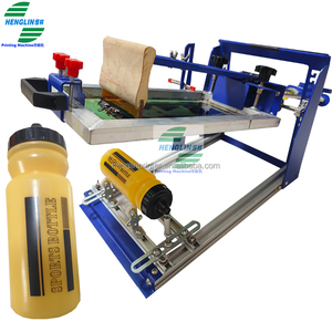 Hướng dẫn sử dụng hình trụ/vòng/cong lụa Màn hình máy in cho bút/cốc/cốc/Silicone dây đeo cổ tay trống lụa Màn hình máy in Mach - Product Image 5