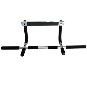 Wholesale low price fitness equipment strength training chin up bar portable steel home door frame doorway pull up bar
