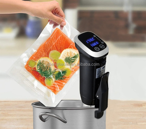 Appareil de cuisson <span class=keywords><strong>sous</strong></span> <span class=keywords><strong>vide</strong></span> IPX7 étanche, 1200W, pour cuisson lente des steaks à <span class=keywords><strong>basse</strong></span> <span class=keywords><strong>température</strong></span>, idéal pour la cuisine domestique - Product Image 6