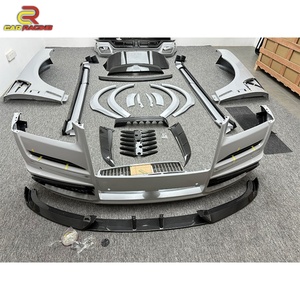 Kit carrosserie en fibre de carbone sèche style MSY pour Rolls-Royce Cullinan : pare-chocs, capot, diffuseur arrière, aileron arrière - Product Image 2