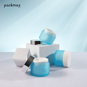 ขวดครีม PETG ปากกว้างสีฟ้าขุ่น หนา 50 กรัม แบบกำหนดเอง สำหรับบาล์มทำความสะอาดผิวหน้า - บรรจุภัณฑ์เครื่องสำอาง - Product Image 5
