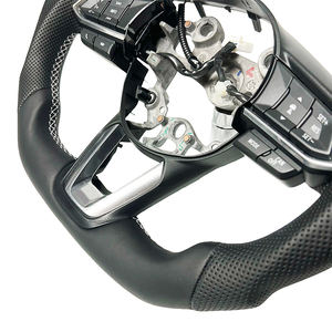 Volante Deportivo de Cuero Napa para Mazda, Estilo Deportivo, para Mazda3 Axela, CX-3, CX-4, CX-5, Soonma - Product Image 4