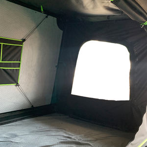 HOTO Hardshell tente de <span class=keywords><strong>toit</strong></span> pliante voiture RTT Glamping camping boîte en aluminium tente de <span class=keywords><strong>toit</strong></span> pour 4x4 tout-terrain - Product Image 5