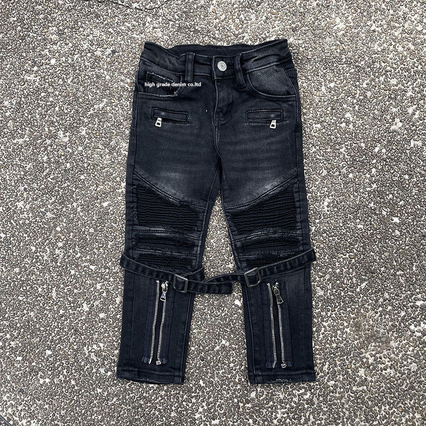 Pantaloni Sportivi Jeans Look Per Bambini - Comodi, Elasticizzati E Lavabili - Foto 2